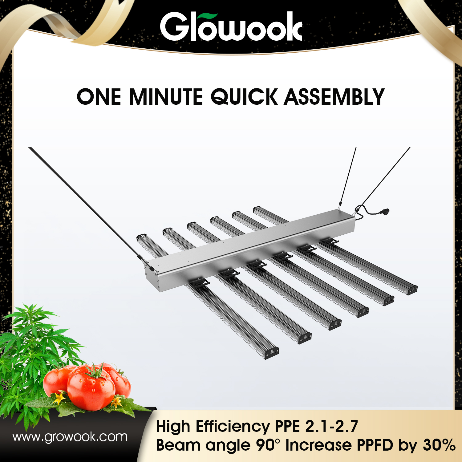 Cheap price Vertical Hydroponics Garden -
 LED Growpower 480W – Radiant