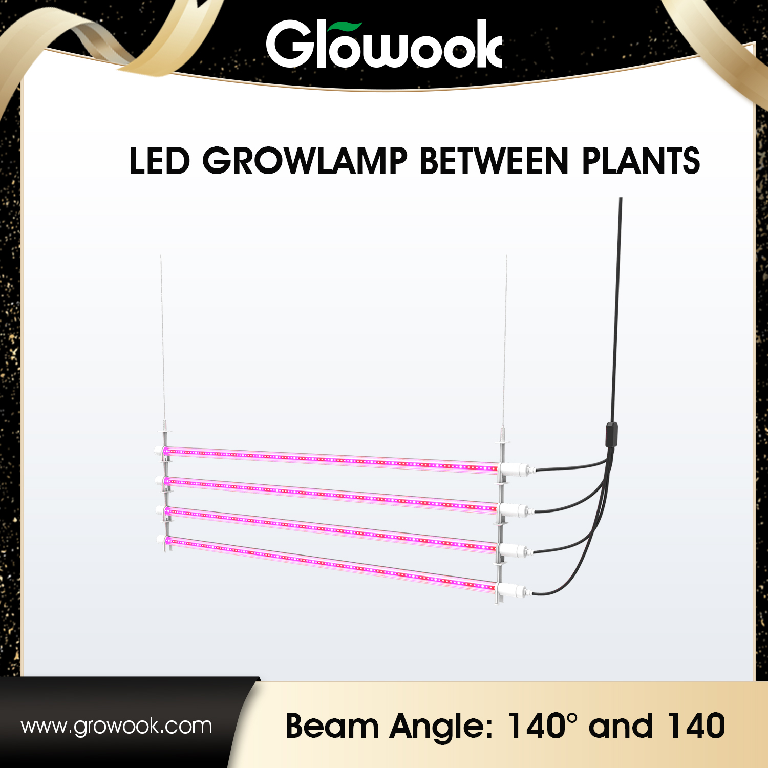 Factory wholesale Trimming Basil Plant -
 LED Growlamp between Plants – Radiant